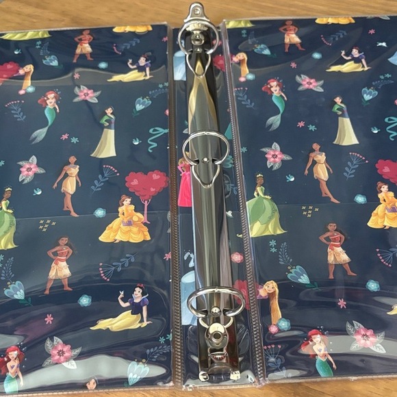 Disney Princess  It's A Good Day to be Happy 3-Ring Binder 2, 1" 9.75"x11.5" NEW - Picture 8 of 15